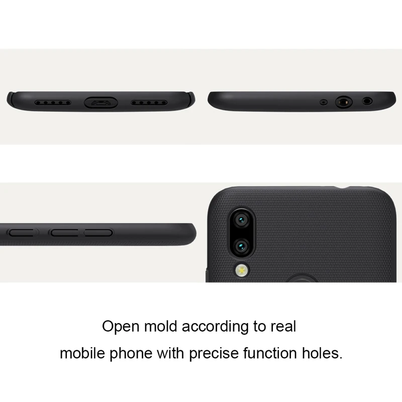 Чехол для redmi 7 6 26 ''NILLKIN матовый PC Жесткий задней панели Подарочный держатель телефона xiaomi pro global