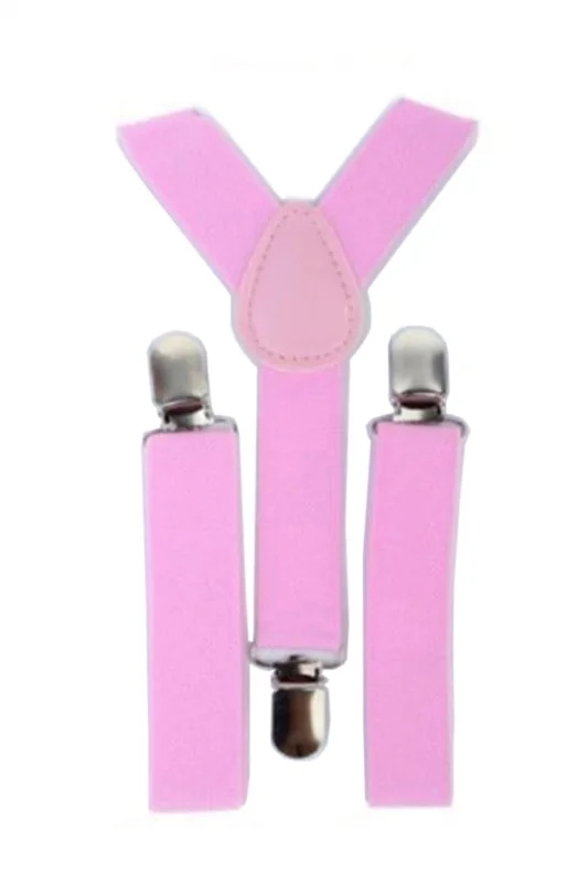 

Kids Boys Girls Y-Back Suspender Elastic Adjustable Clip-On Braces
