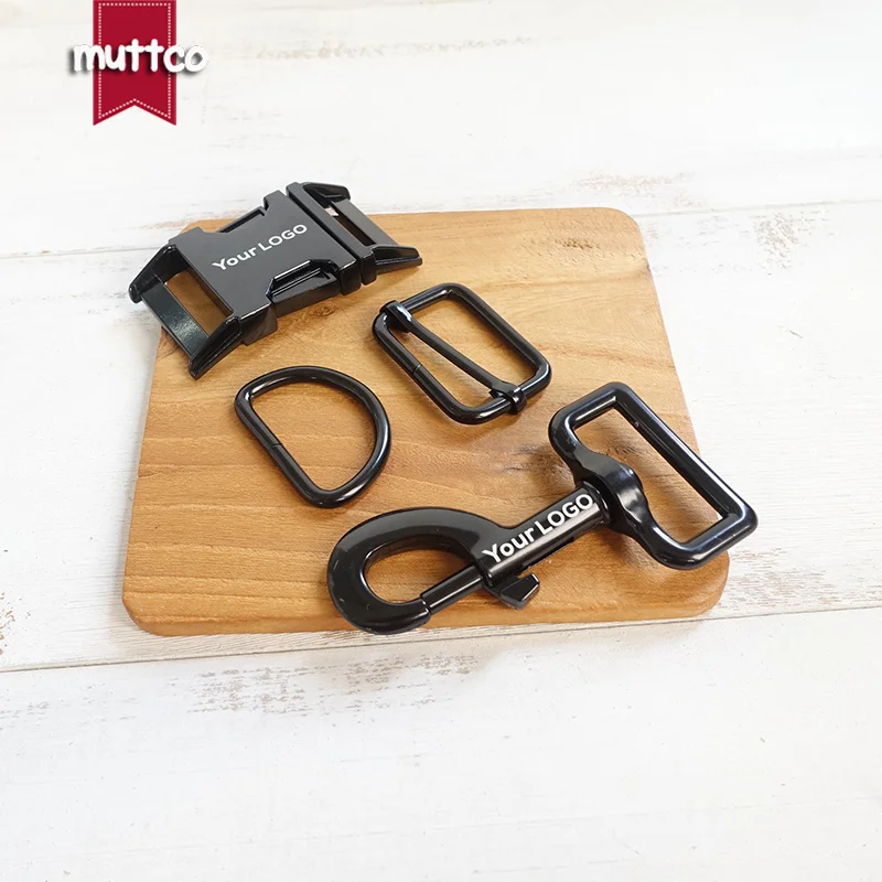 (Металлическая пряжка + Регулируемая кольцо D металлическая застежка для