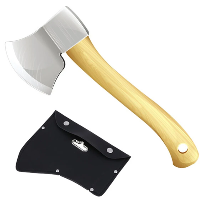 1 шт. прочный кожаный топор лезвие топора чехол маска с крючком для кемпинга