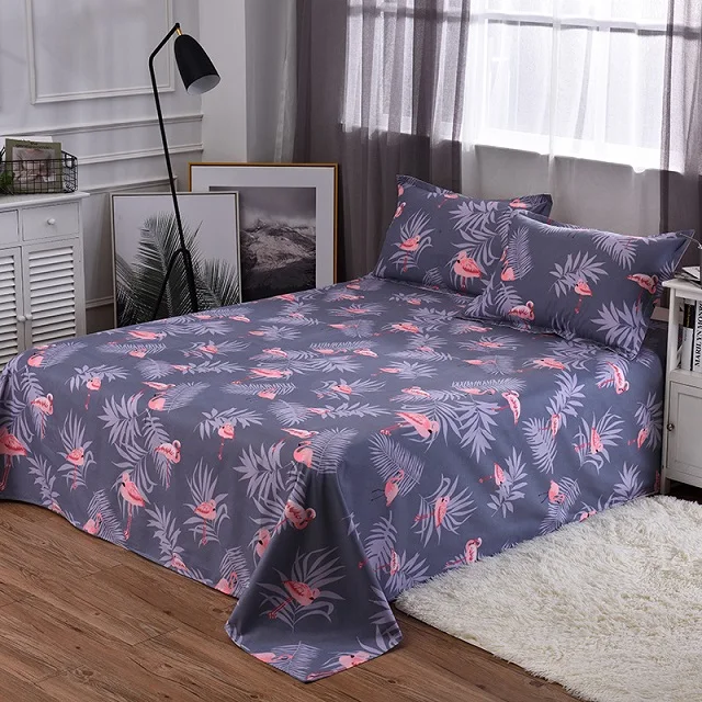 Flamingo Хлопковые листы для измельчения алоэ хлопковые студенческие общежития однослойные или двухлистные листы - Цвет: Flamingo