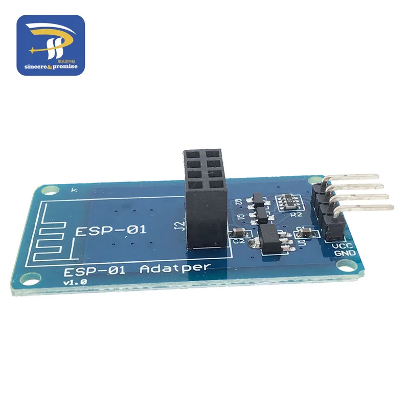 ESP8266 ESP-01 серийный WiFi беспроводной адаптер модуль 3,3 V 5V Esp01 коммутационные адаптеры pcb совместимый для Arduino