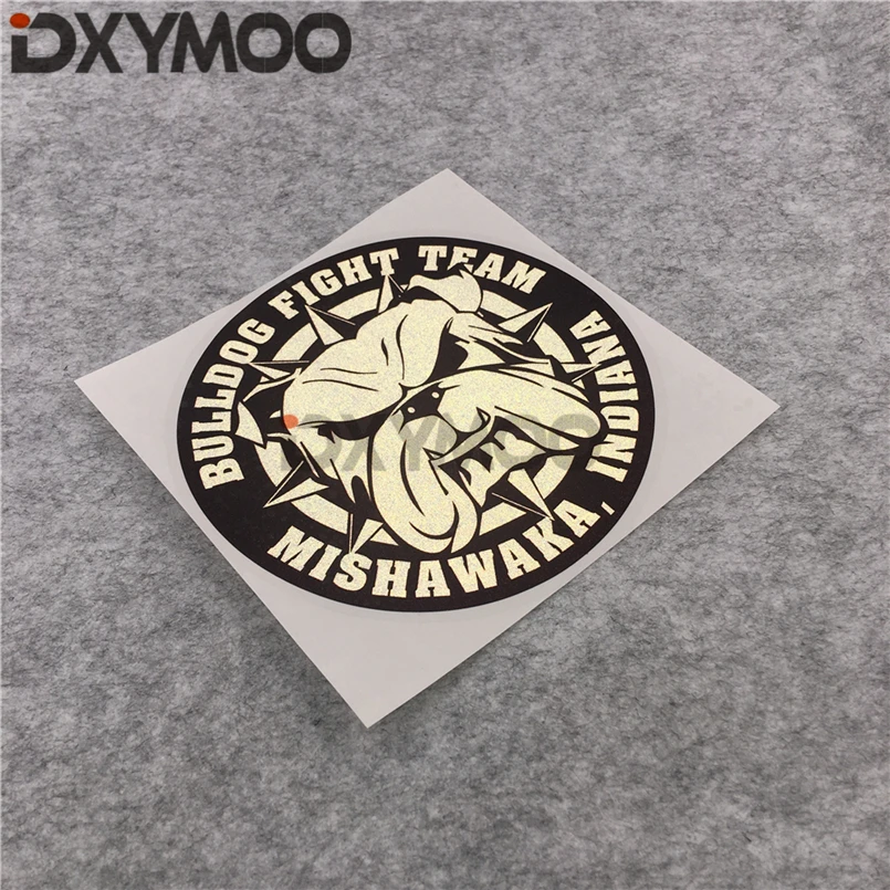 Мотоцикл наклейки животных Собака панель в форме французского бульдога команда