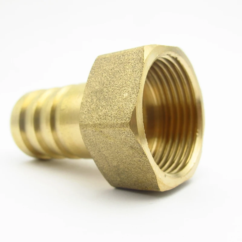 Штуцер для шланга с внутренней резьбой BSP латунный фитинг зазубринами труб соска