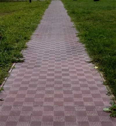 1pcs Plastic molds for paving slabs concrete "Checkerboard" for paving Plaster Stone Tiles Paving Slabs Hard ABS Plastic