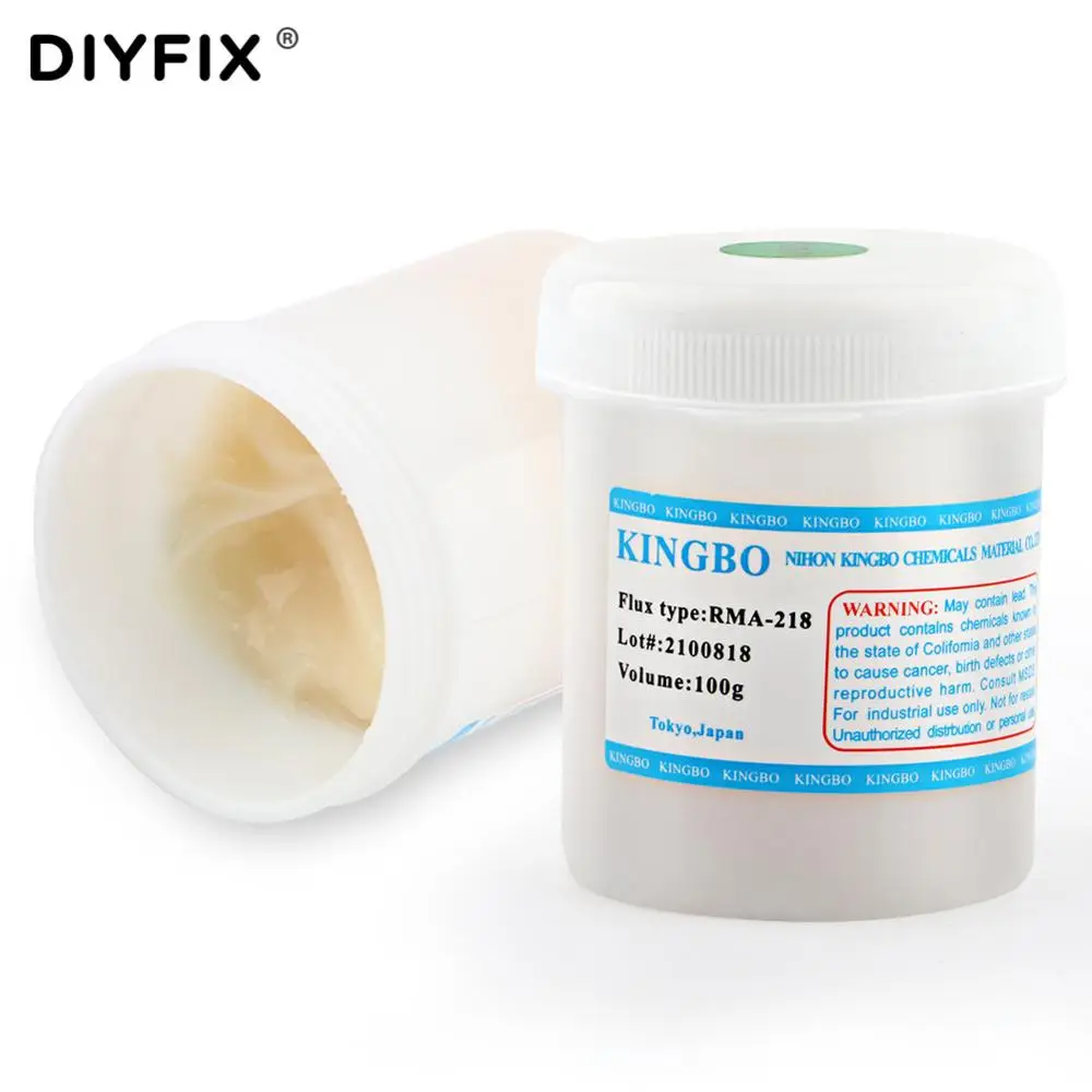 DIYFIX Kingbo RMA-218 bga паяльная флюсовая паста паяльной Для SMT 100g Ремонт поток |