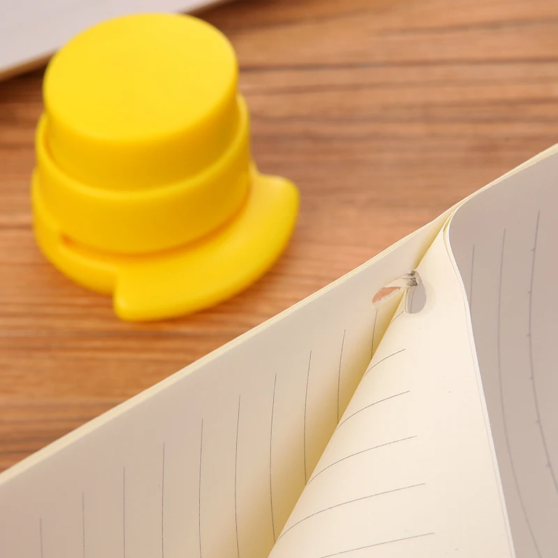 1 шт. практичное безштапельное руководство для степлера power paper Binder paper clip офисные школьные канцелярские материалы Escolar