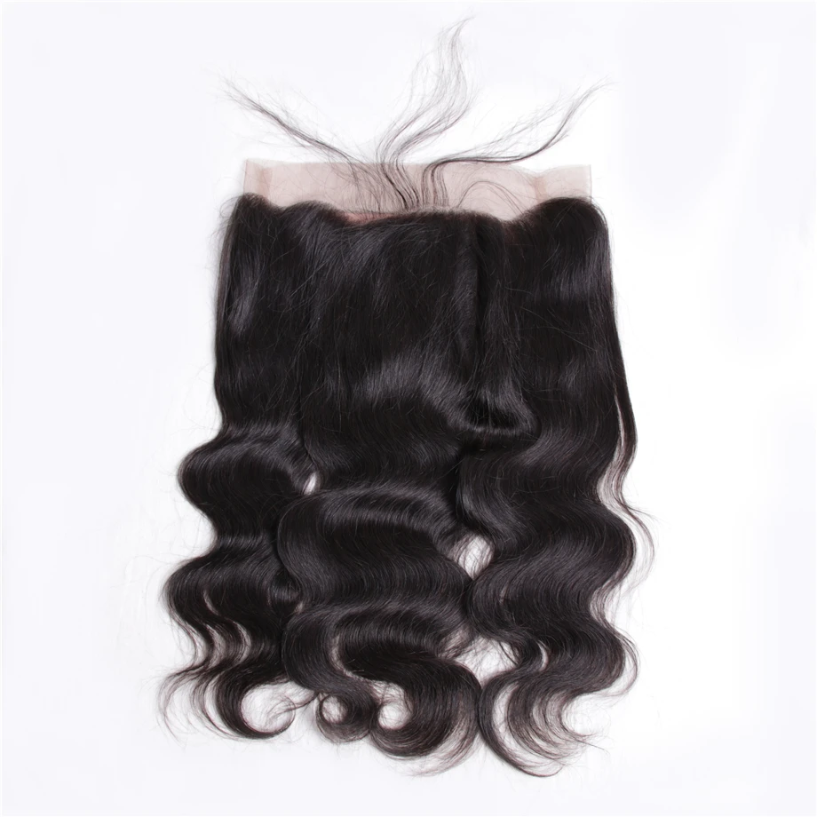 360 Кружева Фронтальная застежка бразильские волосы объемная волна