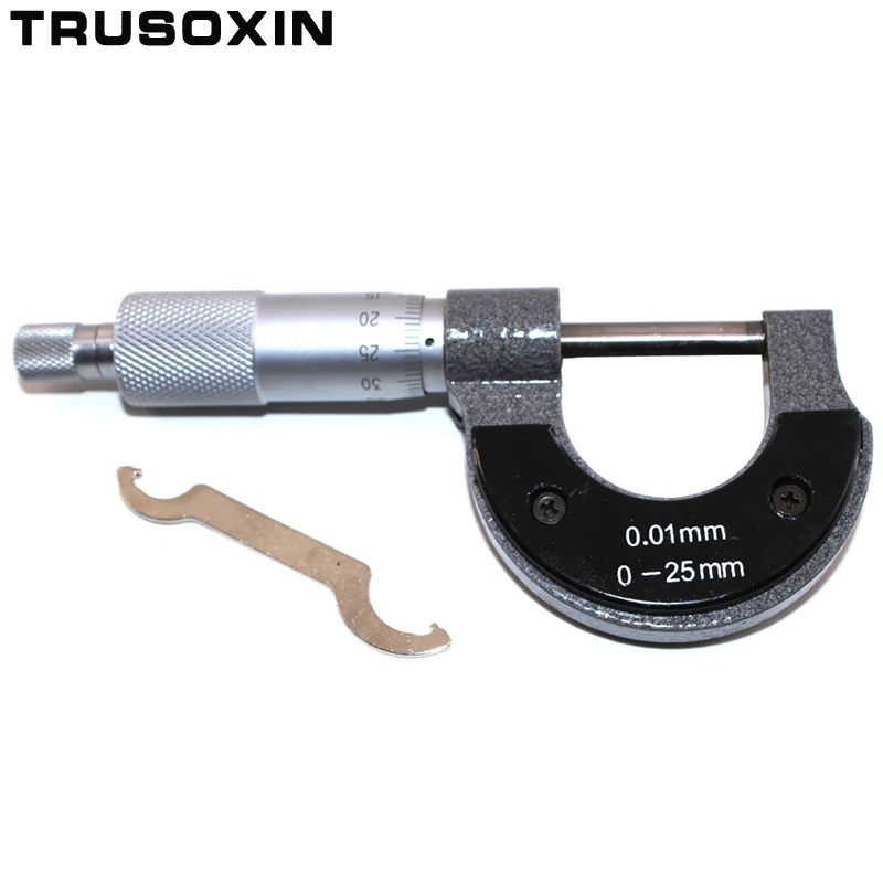 Welding Tools Outside Micrometer 0-25mm/0.01 Carbide Standards Metric Screw Thread Gauge Caliper Measuring |