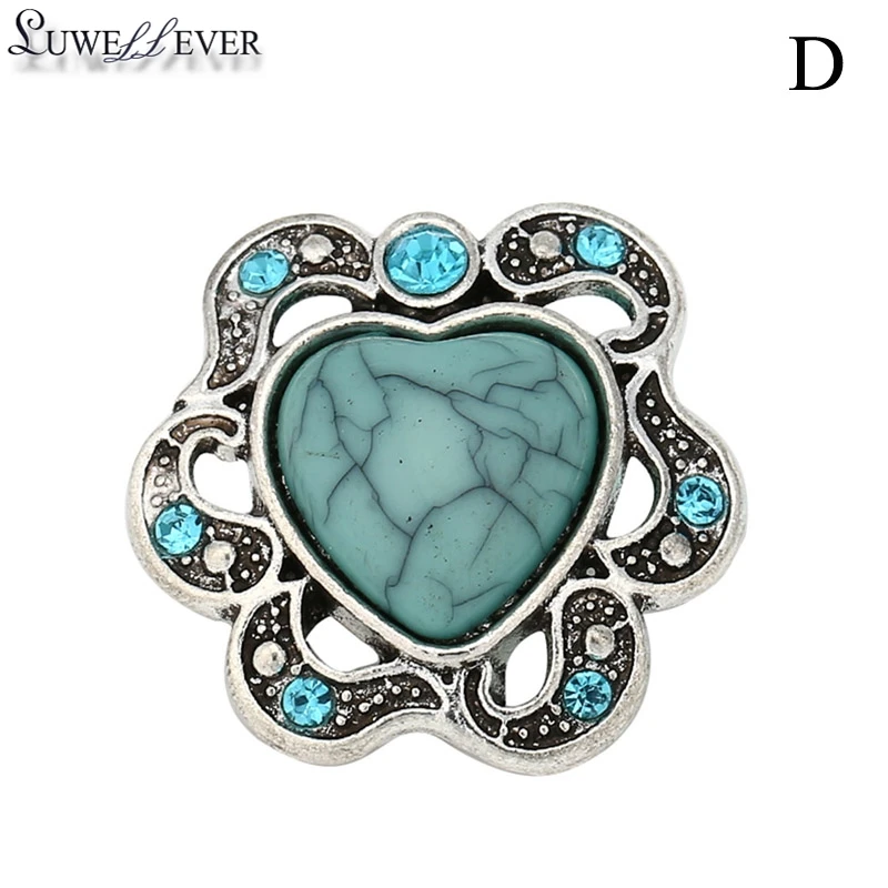 Металлическая кнопка-застежка для браслета и ожерелья 18 мм | Украшения