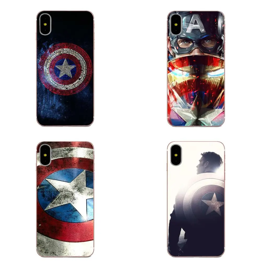 Мягкий ТПУ новый стиль уникальный для Apple iPhone 4 4S 5 5C 5S SE 6 6S 7 8 Plus X XS Max XR Капитан