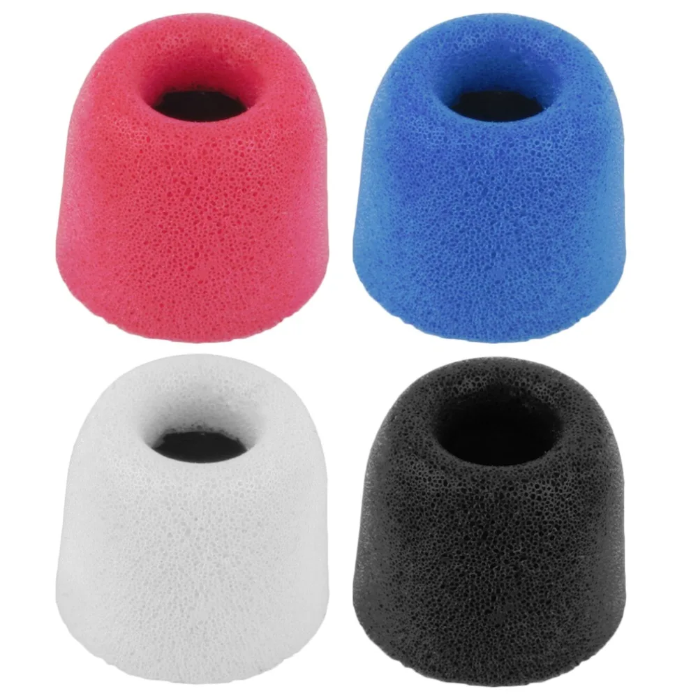 Замена наушников наушники мягкая пена губка уха Pad Обложка Earbud(красный