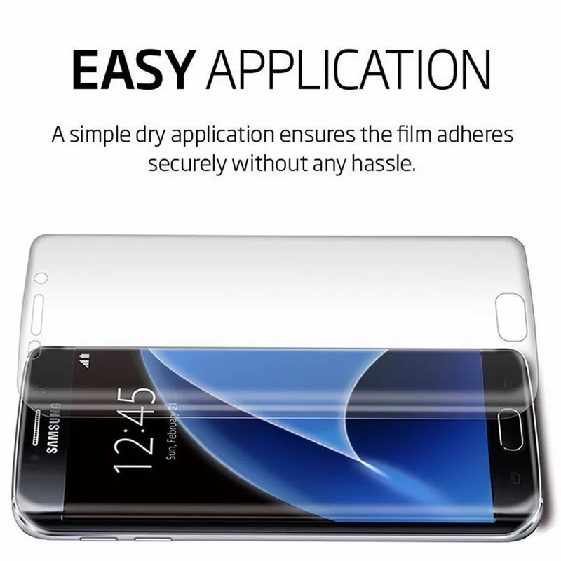10 шт. изогнутая 3d пленка для Samsung Galaxy S7 Edge S6 S8 Plus S8plus S9|curve screen protector|screen protectorprotector plus