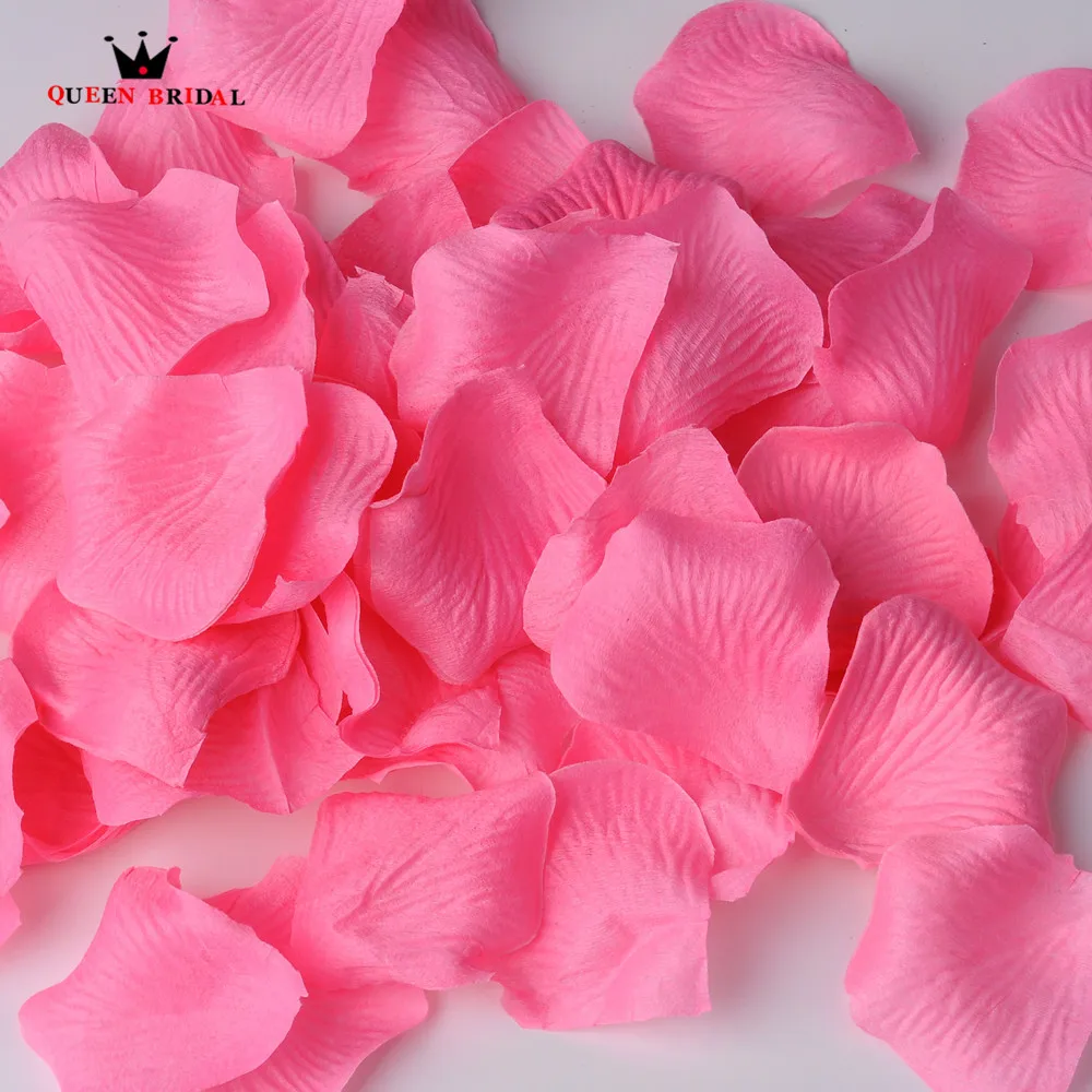 Королева невесты 100 шт./лот лепестки роз Свадебные украшения цветы Petalas Petalos de Rosa