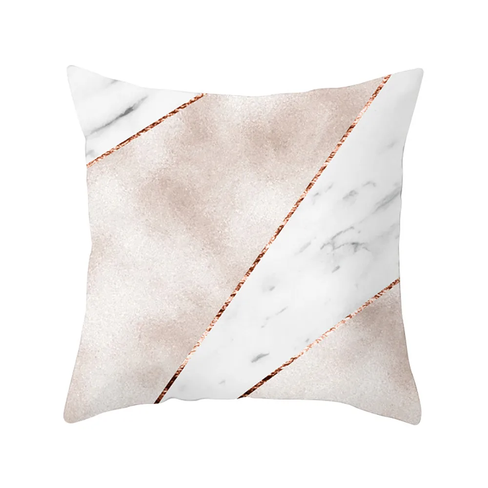 9 видов цветов наволочка с геометрическим рисунком Мраморная текстура для