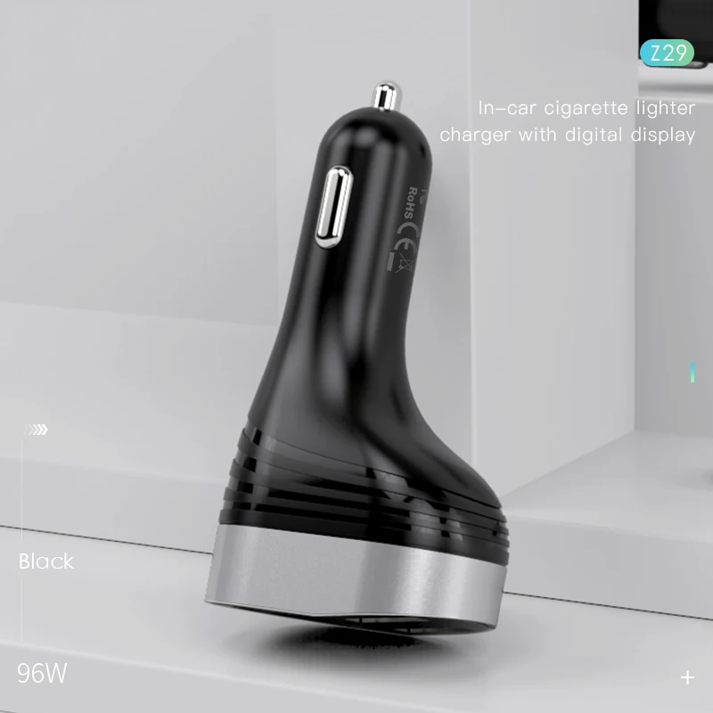 Hoco 5V3. 1A 96 Вт двойной USB Автомобильное зарядное устройство с одним автомобильным
