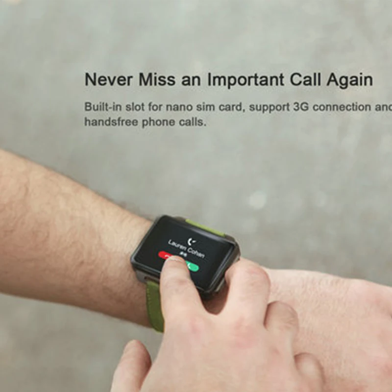 Лучший подарок для мужа 2 дюймовый полноцветный большой экран gps Android бизнес Смарт