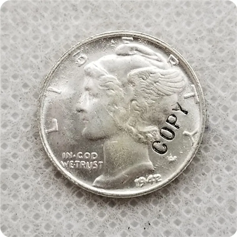 США 1942/1 P копия Mercury penny памятные монеты монет медаль коллекционные