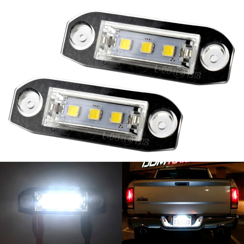 

2pcs Car LED Number License Plate Light 12V For Mercedes-Benz GLK X204 Rear Trunk Warning Lights Car Tuning Accessories