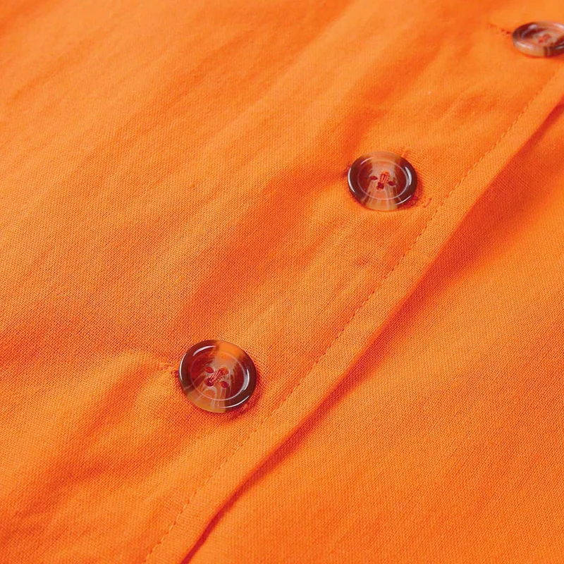 Женское длинное платье рубашка на пуговицах повседневное хлопковое льняное