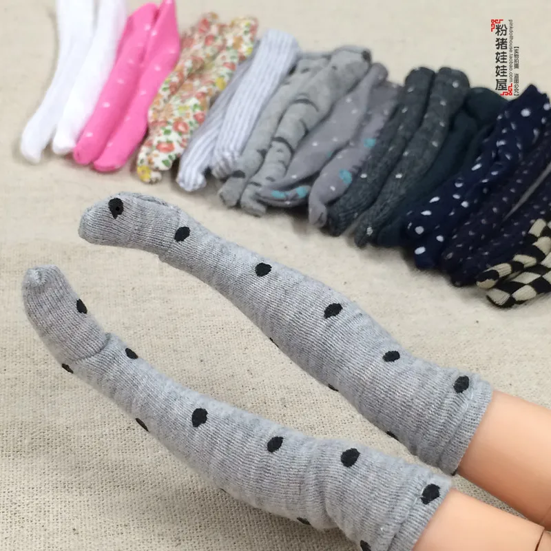 Бесплатная доставка Ручная работа 3 пара/лот кукла чулок для Blyth Pullip licca azone Момоко