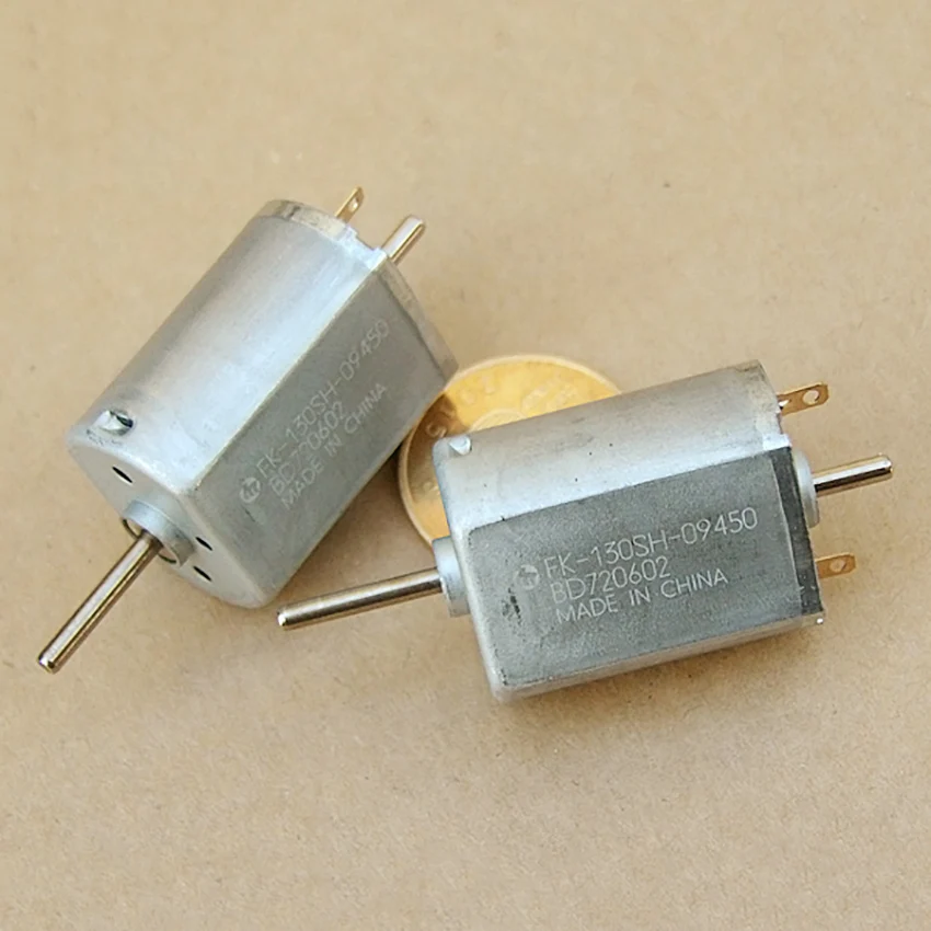 1 шт. карбоновая щетка мини мотор DC12V DC24V 7300 об/мин 15000 Micro магнитный двигатель