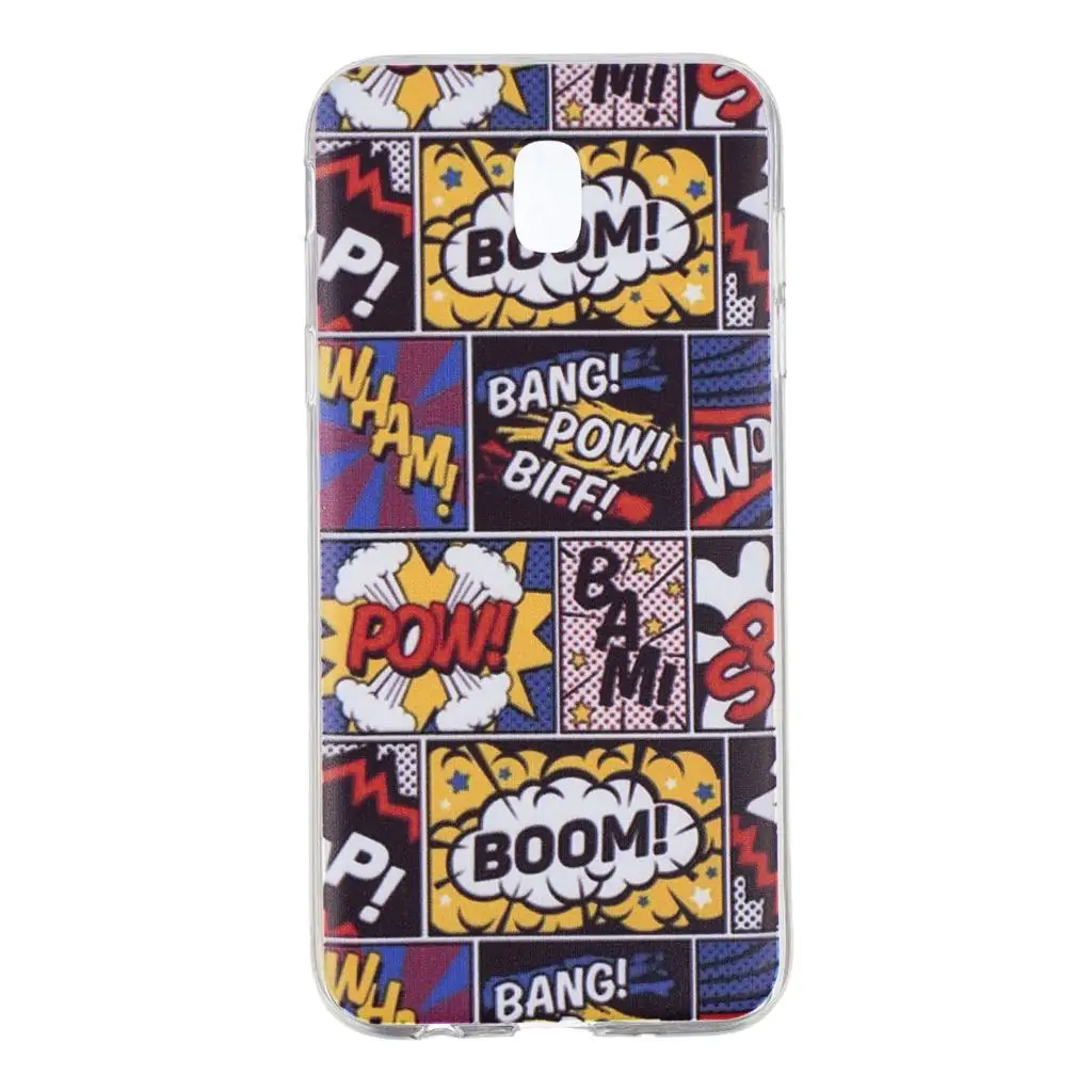 Mobile Phone Cover For Samsung Galaxy J7 2017 J730 J730F EU Soft Silicon Case J 7 730 730F Back Shells Painted Cases |