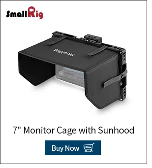 SmallRig двойная камера EVF крепление с натовским зажимом быстросъемный регулируемый держатель монитора для непрерывного фокуса