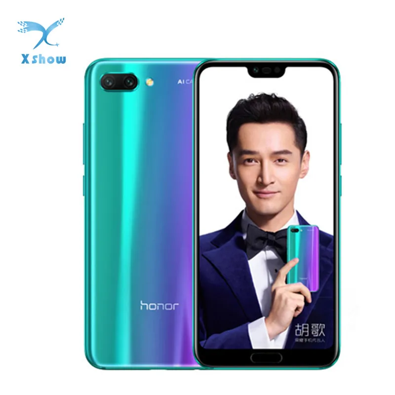 Смартфон Honor 10 5 84 дюйма 2280x1080 мобильный телефон на базе Android 8 1 Kirin 970 24MP 3400 мАч NFC