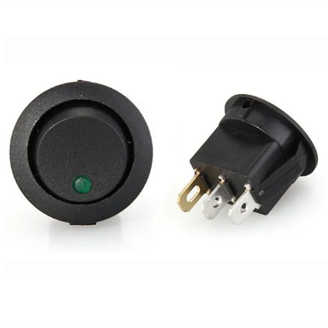 Dewtreetali Новое поступление мини 20 LED клавишный индикатор переключатель 3 Pin ВКЛ-ВЫКЛ