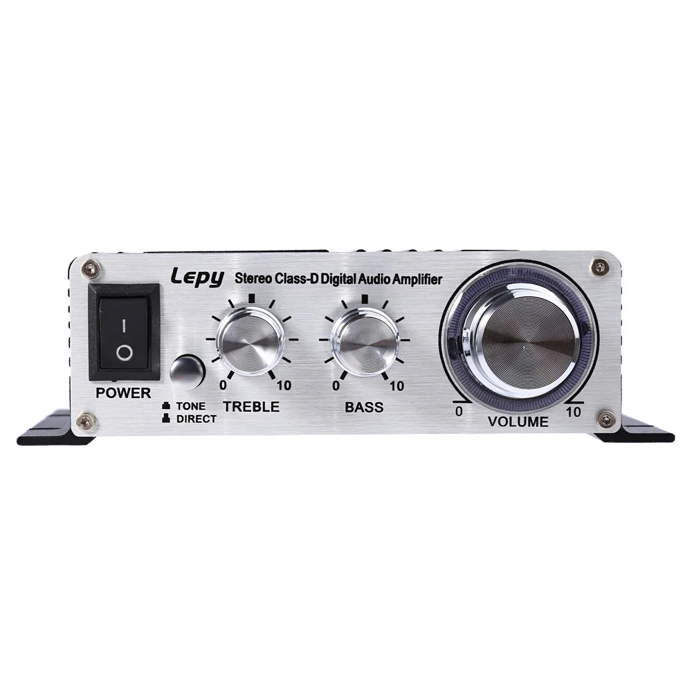 Оригинальный Lepy LP 2020A HiFi Стерео Усилители мощности алюминиевый корпус 20 Гц кГц