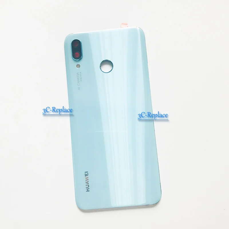 6," для huawei Nova 3 PAR-AL00 PAR-LX9 PAR-L29 PAR-L11 PAR-LX1 задняя Батарея крышка дверца батарейного Корпус чехол сзади Стекло запчасти
