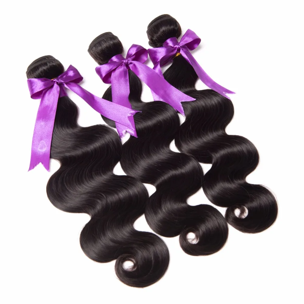 Бразильские волнистые человеческие волосы пучки Remy Weave 1 шт. для наращивания