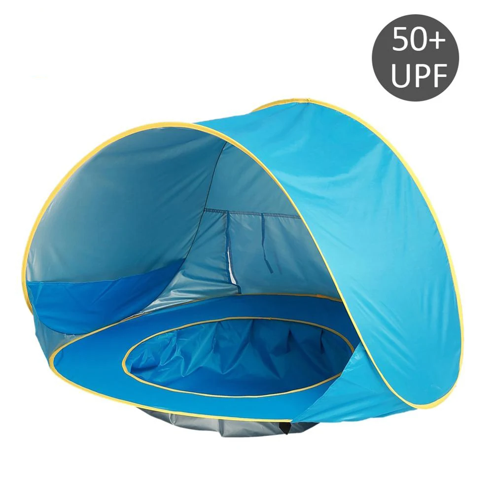 

Portable Children's Tent Tipi Dry Pool Waterproof Uv-protection Baby Beach Outdoor Camping Kids Tent Children's House Game Tents