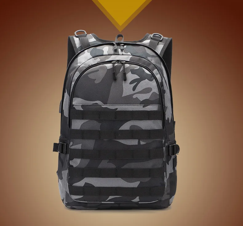 Рюкзак для игры PUBG, мужские школьные сумки, Mochila Pubg, Battlefield infant, камуфляжный рюкзак для путешествий, холщовый рюкзак с зарядкой через usb, косплей