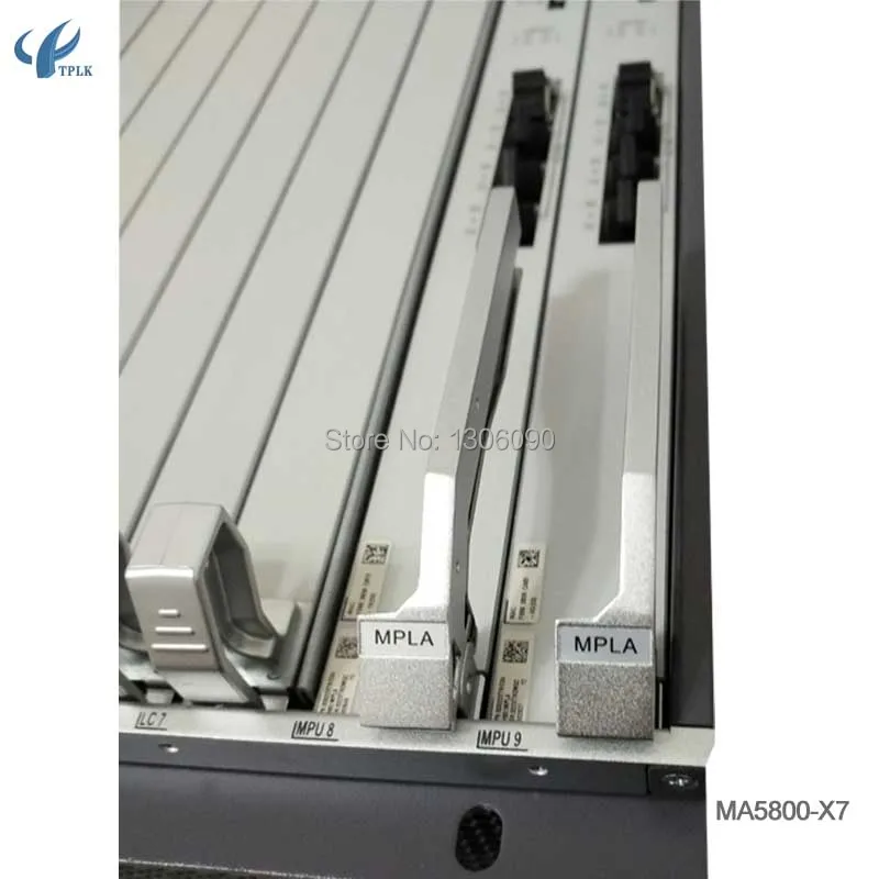 Best продажи 19 дюймов Оригинальный Huawei OLT ma5800 x7 с 2 * Контроль доски mpla + платы питания
