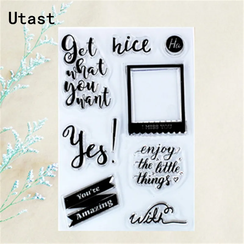 Получите то что вы хотите прозрачные силиконовые марки/прозрачный резиновый