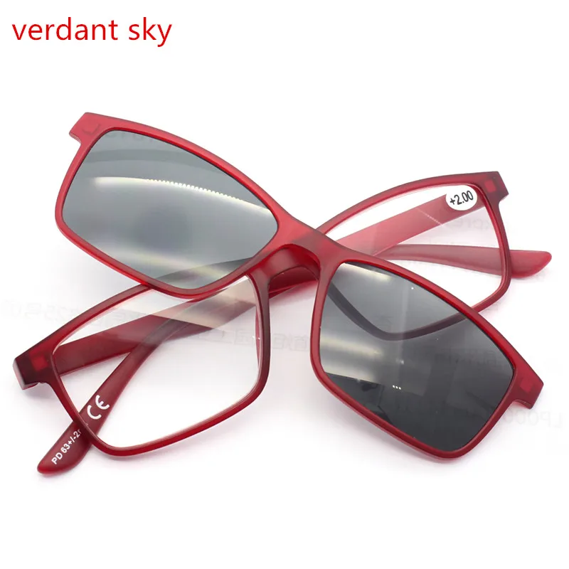 2017 TR90 Новый крутой зажим для линз на солнцезащитных очках мужские