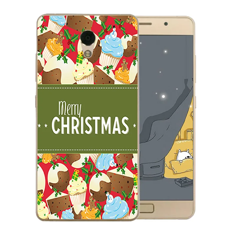 Мягкий чехол из ТПУ Для Lenovo Vibe P2 P2a42 для телефона с рисунком Merry X'MAS P2/P2 P2c72