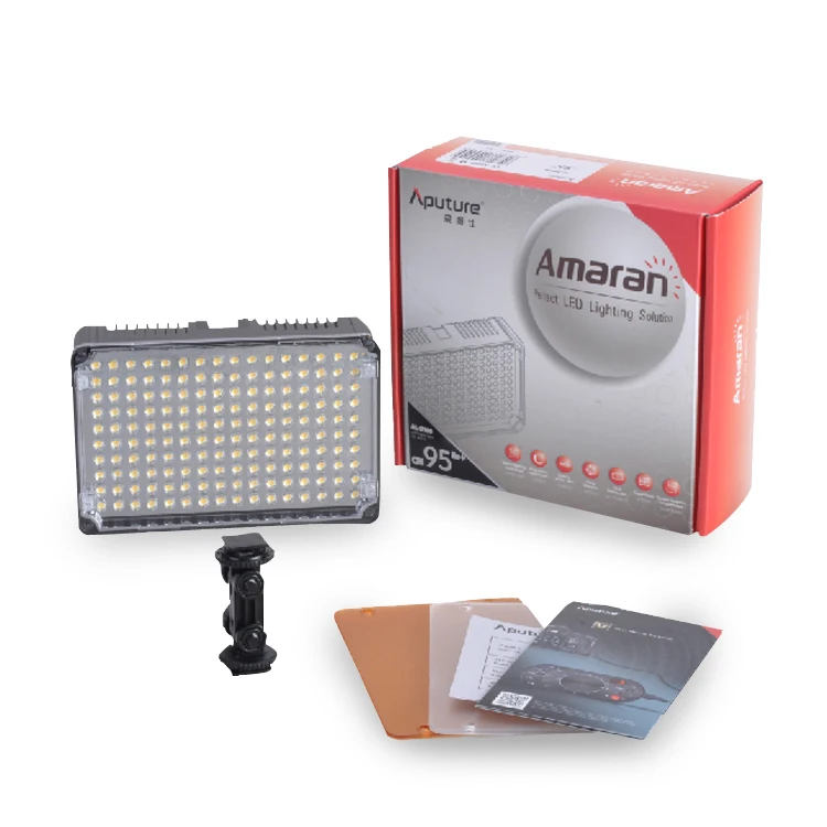2 шт. Aputure Amaran al-h160 cri95 + 160 светодиодные видео на Камера свет al h160 | Электроника