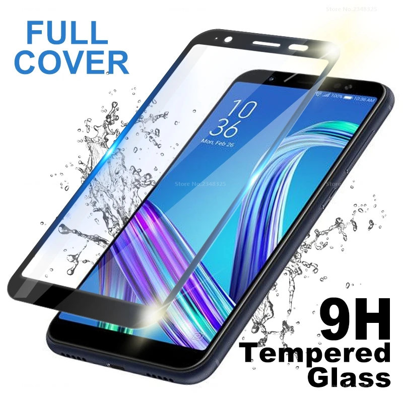 Закаленное стекло с полным покрытием для ASUS Zenfone Max pro m1 ZB602KL M1 ZB555KL ZB 602KL HD защита