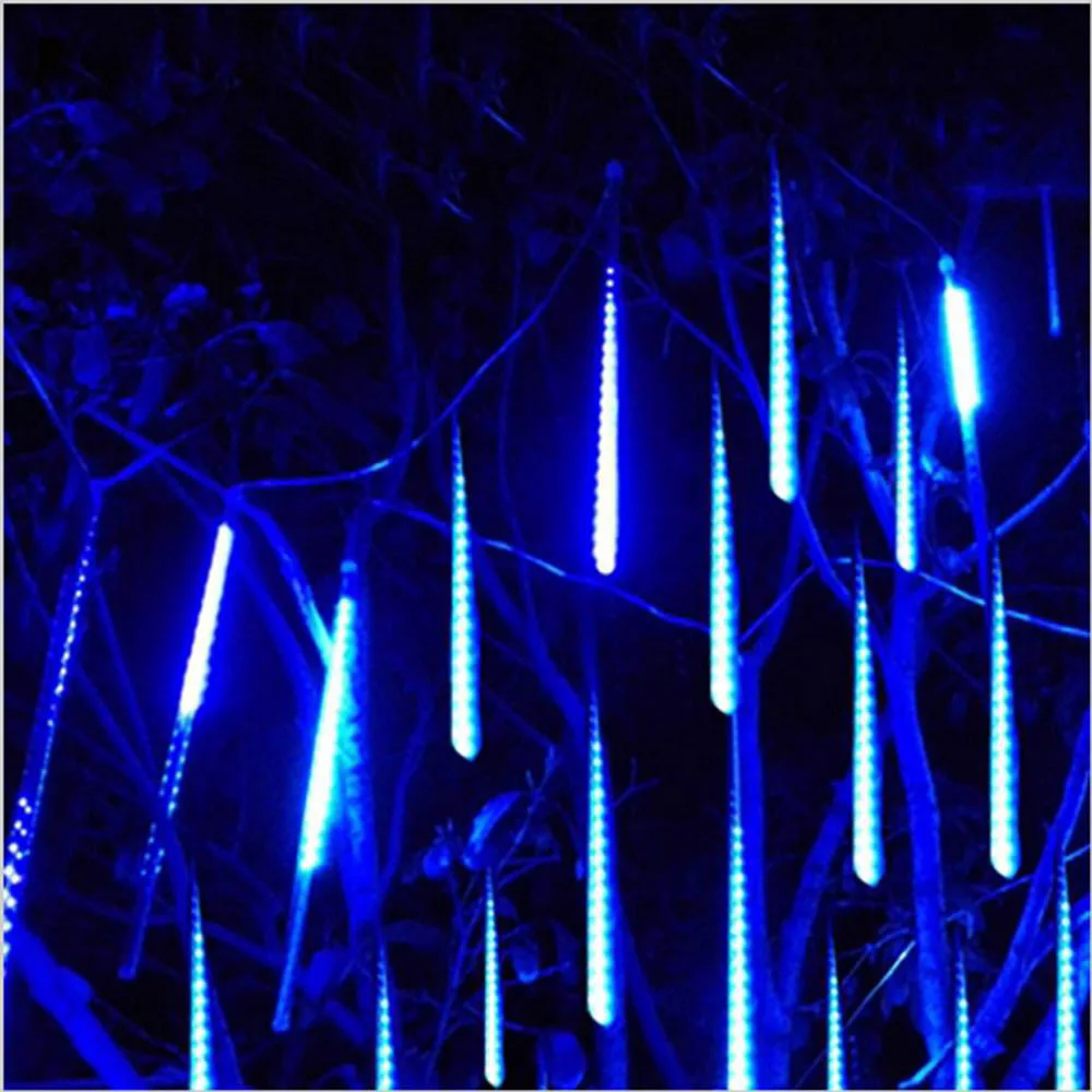 

Outdoor Waterproof Meteor Shower Rain Tubes Led Light Lamp Light Wedding Garden Decoration urban night lighting Holiday Lighting