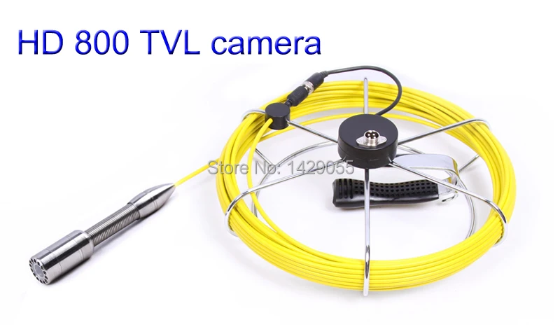 Камера для осмотра труб HD 800 TVL 6G1 Головка камеры с кабелем из стекловолокна только