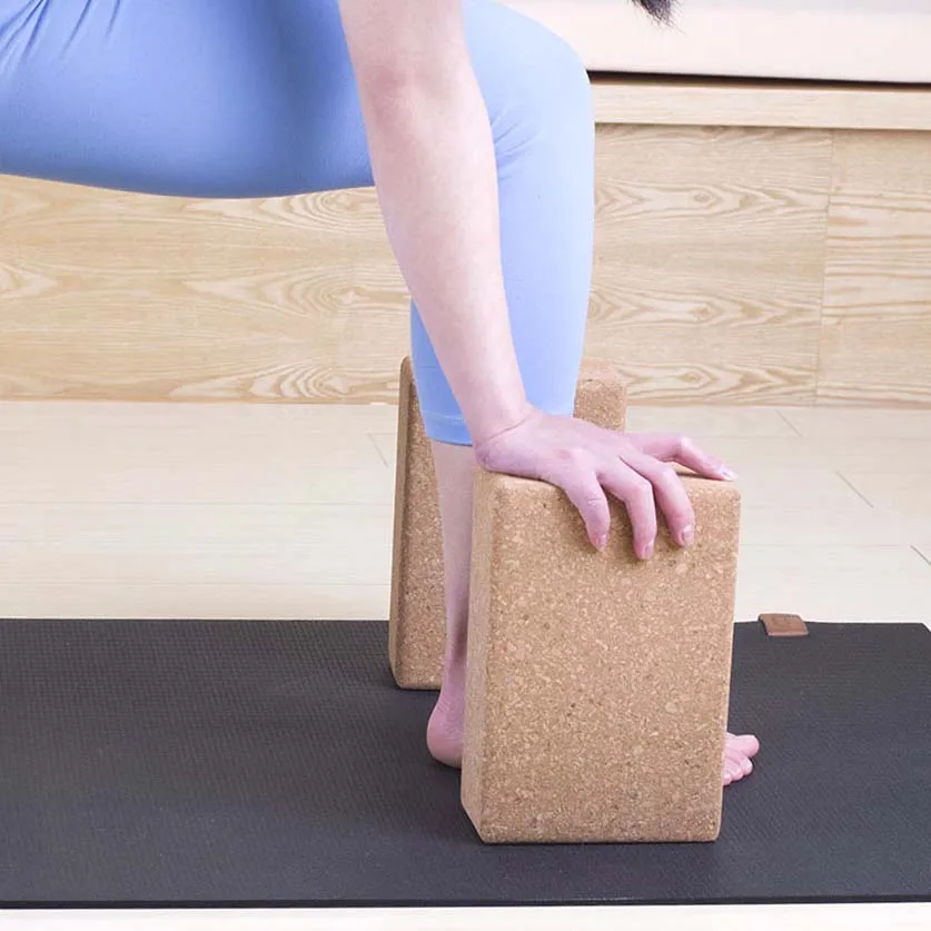 Цельнокроеное платье высокой плотности Pro 900g Деревянный Жесткий Йога Кирпич Блок