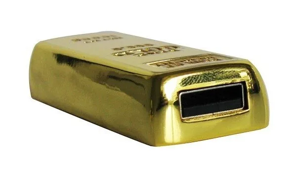 Новейший дизайн золотой Usb флеш накопитель объемом 1 ТБ флешка 128 ГБ 16 32 золотая