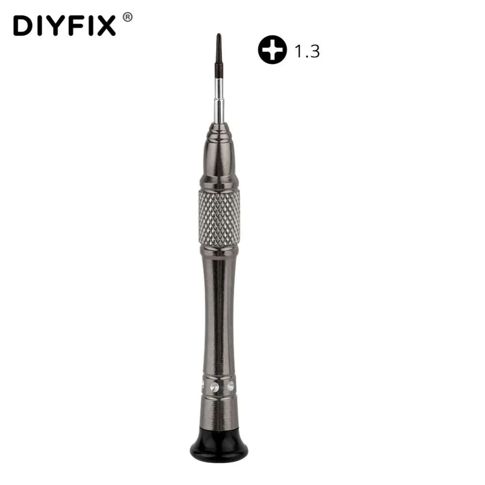 DIYFIX прецизионная Электрическая отвертка с поперечной головкой 1,3 мм Phillips отвертка для IPhone iPod Ремонт Открытие ручные инструменты