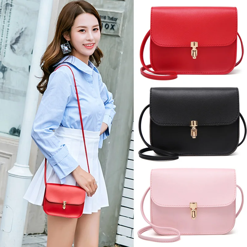 Женская маленькая Наплечная Сумка для мобильного телефона сумка через плечо