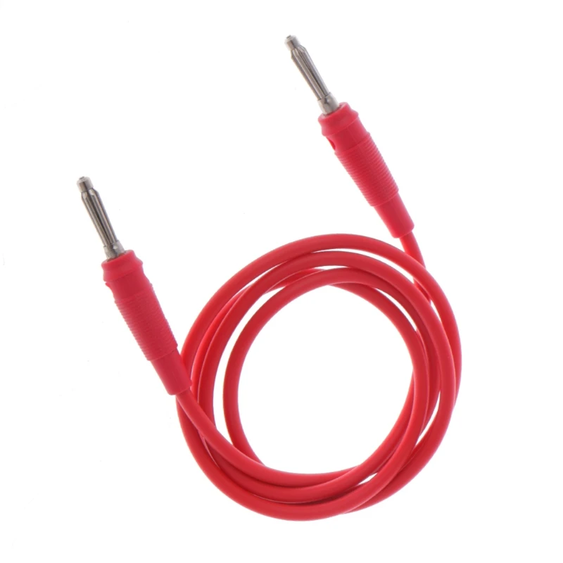 Новый 10 шт. 4 ММ мужчинами Banana Plug стекируемые 100 см 16AWG Тесты зарядки приводит