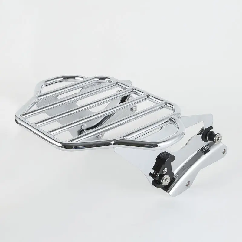 Багажная стойка для мотоцикла с 4 точечным док набором Harley Tour Pak Touring Models Road King Street