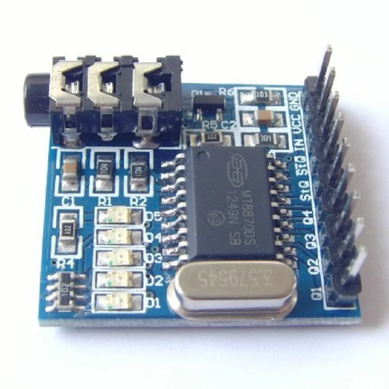 Glyduino XD-61 MT8870 DTMF модуль декодирования речи телефонный голосовой | Электронные